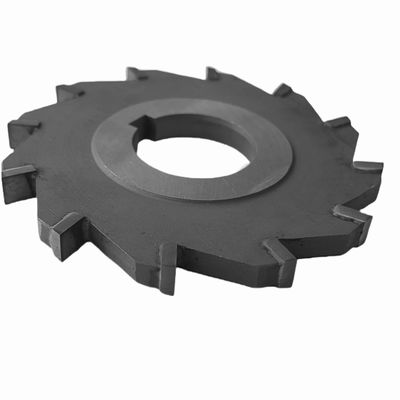ราคาดี 100 × 8 × 32 มิลลิเมตร Arbor Hole Side Milling Cutter 12 ฟัน คาร์ไบด ปลายวงกลม ตัดเลื่อย ออนไลน์