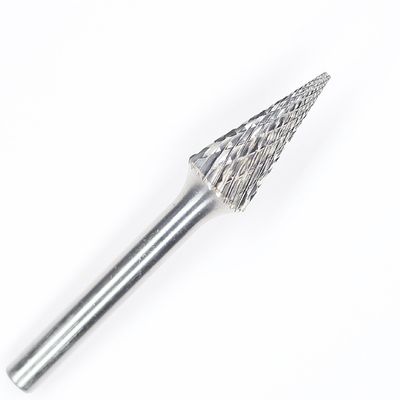 ราคาดี SM-1 Tungsten Carbide Rotary Burr Cone Pointed End ประเภทสําหรับเครื่องบดเจาะด้วย 1/4