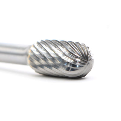 ราคาดี SC บอลตัดเดียวจมูกกระบอกคาร์ไบด Burr 10mm * 20mm กับ 6mm Shank Dia ออนไลน์