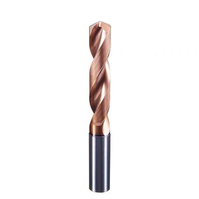 ราคาดี HRC55 บริดคาร์ไบด์แข็ง Bit 3D Tungsten Carbide Twist Drills สําหรับโลหะ TiSiN ที่เคลือบ ออนไลน์