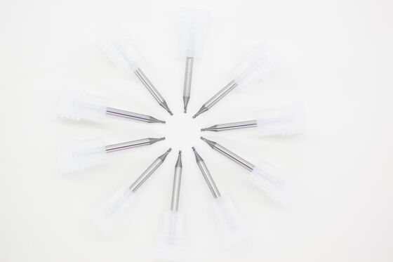 ราคาดี 0.047 "3Flutes ดอกเอ็นมิลล์เส้นผ่านศูนย์กลางไมโครเกลียวแบบแปรผันสำหรับโลหะผสมอลูมิเนียม, การเคลือบ PVD โลหะผสมทองแดง ออนไลน์