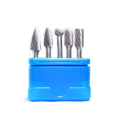 ราคาดี 5pcs Carbide Burr Set Standard Double Cut Burr Tungsten Carbide 1/4 กว้างกระดาน ออนไลน์