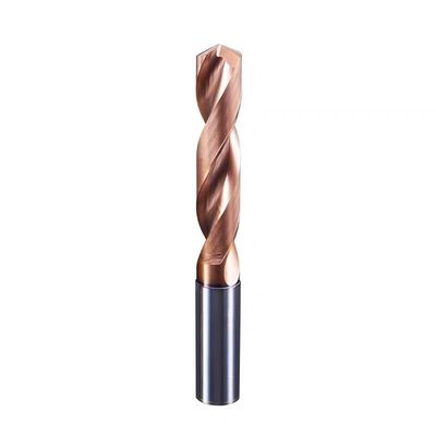 ราคาดี HRC55 บริดคาร์ไบด์แข็ง Bit 3D Tungsten Carbide Twist Drills สําหรับโลหะ TiSiN ที่เคลือบ ออนไลน์