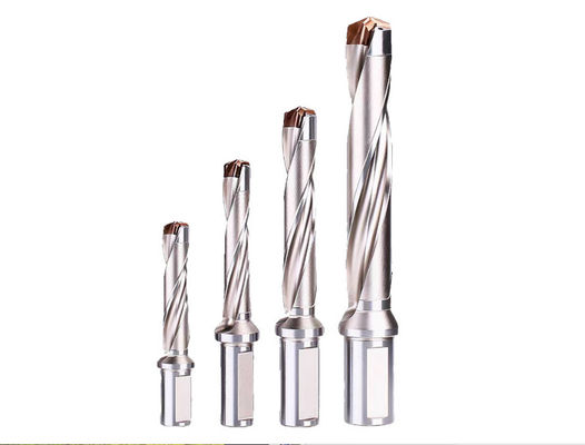 ราคาดี 8D สปีรัล คาร์ไบด์ ครออนเจาะ Bit ทองเหลือง Tungsten สปีรัลฟลอยท์เจาะ Bit Indexable ออนไลน์