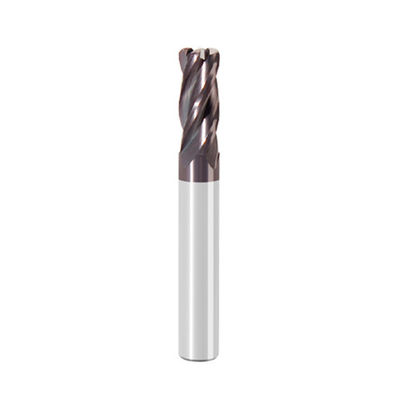 ราคาดี 8 มม HRC60 4 ฟลอยท์ Radius ปลาย Mill Cutter สําหรับโลหะ AITiN ปกแต่ง ออนไลน์