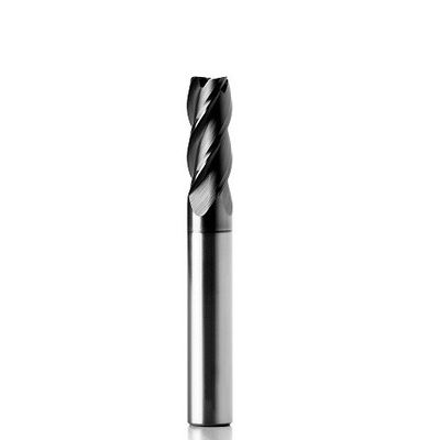 คุณภาพ 4 ฟลอตสแตนเลสปลาย Mill 35 องศา Helix มุม AITiN ปกแต่งปลาย Mills สําหรับสแตนเลส 8 มม โรงงาน