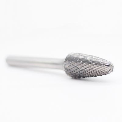 ราคาดี SF-3 รูปทรงต้นไม้ Radius End Double Cut Tungsten Carbide Burr กับ 1/4'' Shank Double Cut ออนไลน์