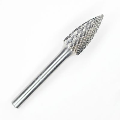 SG-2 ต้นไม้จุดปลาย Double Cut Carbide Burr 1/4 
