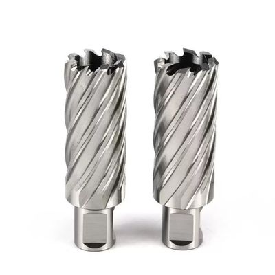 ราคาดี กว้าง 35 มิลลิเมตรตัด HSS รูปทรงตัด Drill Bit 19.05 มิลลิเมตร Weldon Shank ความลึกการตัด 75 มิลลิเมตร ความลึก ออนไลน์