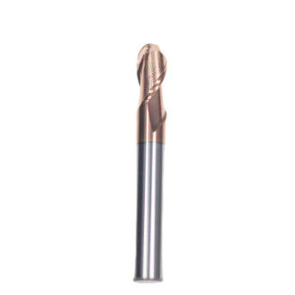 ราคาดี 8mm Dia R4*8*16*8*100L 2Flutes TiAISiN คาร์ไบด์ลูกบอลจมูกปลาย Mill สําหรับก๊าบอนสแตนเลสสแตนเลสเหล็กเหล็กเหล็ก ออนไลน์