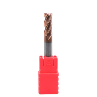 ราคาดี 4mm Dia 4*10*4*50 TiAISiN ปกแต่ง 4 แผ่นแบน Carbide Square End Mill สําหรับเหล็กคาร์บอนเหล็กสแตนเลสเหล็กเหล็กเหล็กเหล็ก ออนไลน์