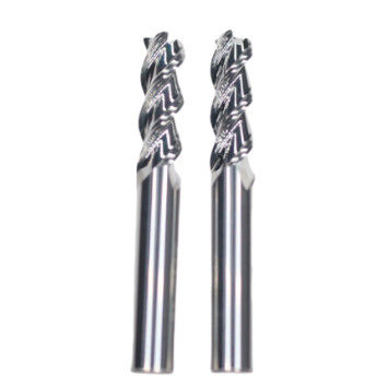 ราคาดี 12 มม Dia 12 * 45 * 12 * 100 HRC55 3 ฟลอยท์ Flat Carbide End Mill สําหรับอัลลูมิเนียมไม่เคลือบ ออนไลน์