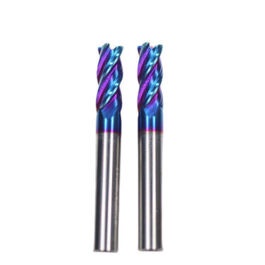 ราคาดี 12mm Dia 12*45*12*100L-4F Flat End Mill TiAISiNX Square End Mill สําหรับเหล็กและเหล็กเหล็ก ออนไลน์