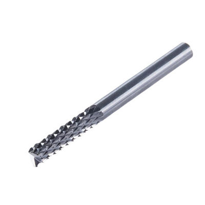 ราคาดี 4.0 * 12 * 50L คาร์ไบด์แข็ง ข้าวโพด ฟันปลาย Mill CNC Router ข้าวโพด Bit ออนไลน์