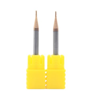 ราคาดี 2 มม Dia 2 * 5 * 4 * 50 TiSiN ปกแต่ง 4 ฟลอต คาร์ไบด Square End Mill สําหรับเหล็กคาร์บอนเหล็กสแตนเลสเหล็กเหล็กเหล็กเหล็ก ออนไลน์