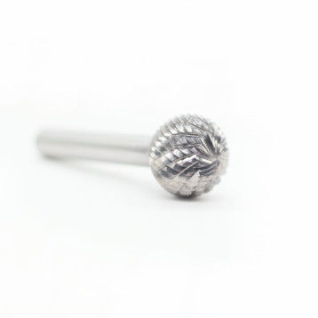 ราคาดี 19 มิลลิเมตรตัด Dia D-Ball Shape Carbide Burrs ด้วย 8 มิลลิเมตร Shank Dia Double Cut Carbide Rotary Files ออนไลน์