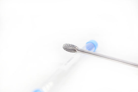 ราคาดี Customized E-Oval Shape Tungsten Crbide Burrs 12*20 Standard Double Cut 6mm Shank With 170 Overall Length ออนไลน์