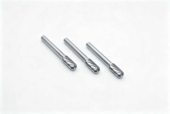ราคาดี 9.5mm Dia การปรับปรุงกระบอก Radius Carbide Burrs กับ 6mm Shank มาตรฐานตัดสอง ออนไลน์